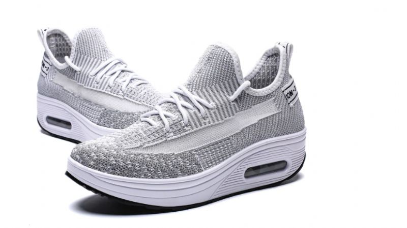 Regia Flat Sneakers Voor Dames Met Platform - Zwart