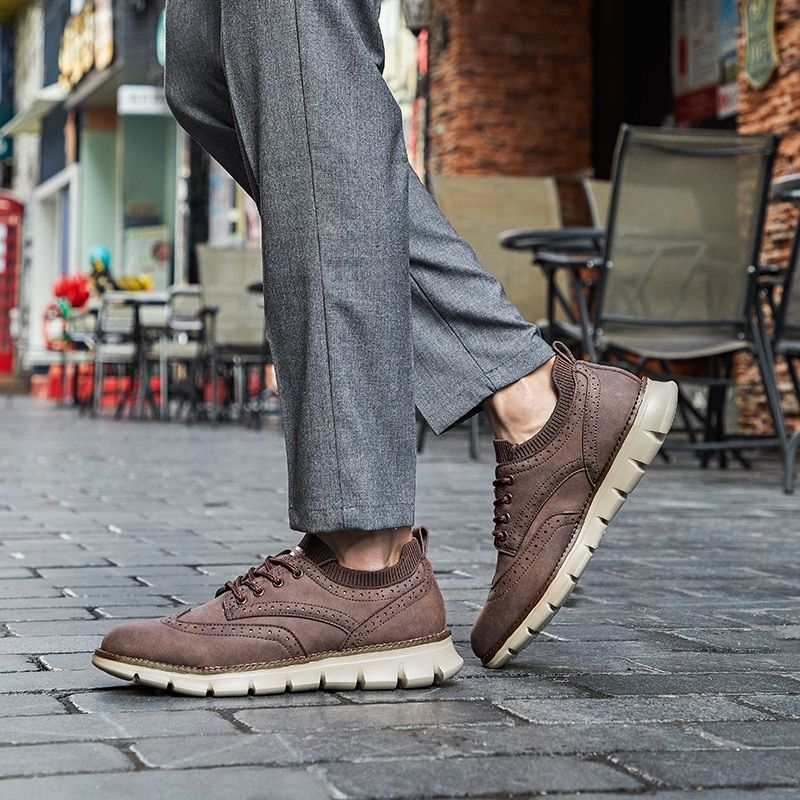 Reguilon Heren Klassieke Sneaker - Zwart
