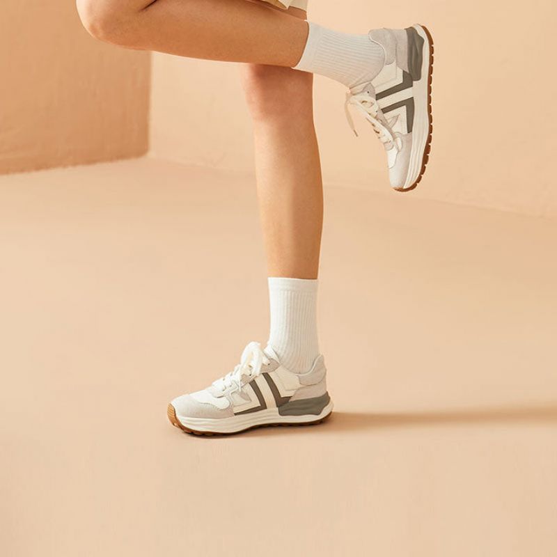 Reimer Dames Leren Sneaker - Blauw