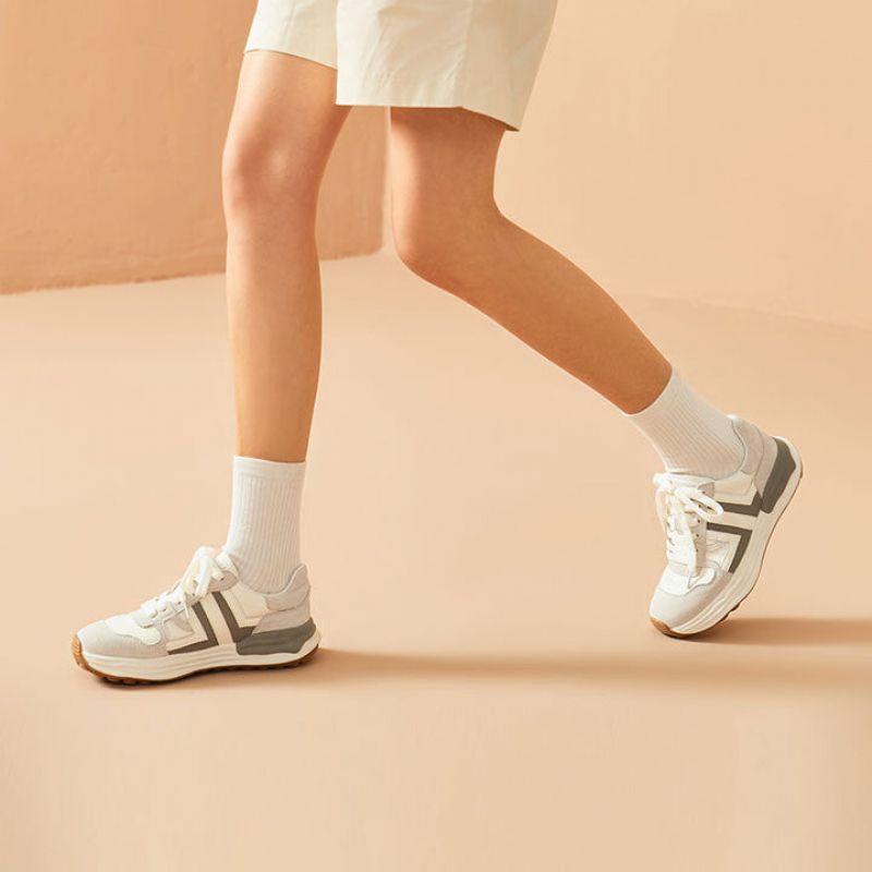 Reimer Dames Leren Sneaker - Blauw