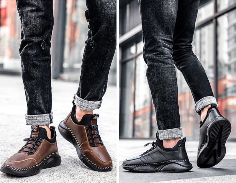 Reimer Heren Sneaker - Zwart