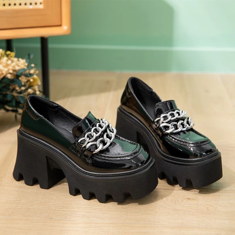 Reina Dames Platform Schoenen - Wit