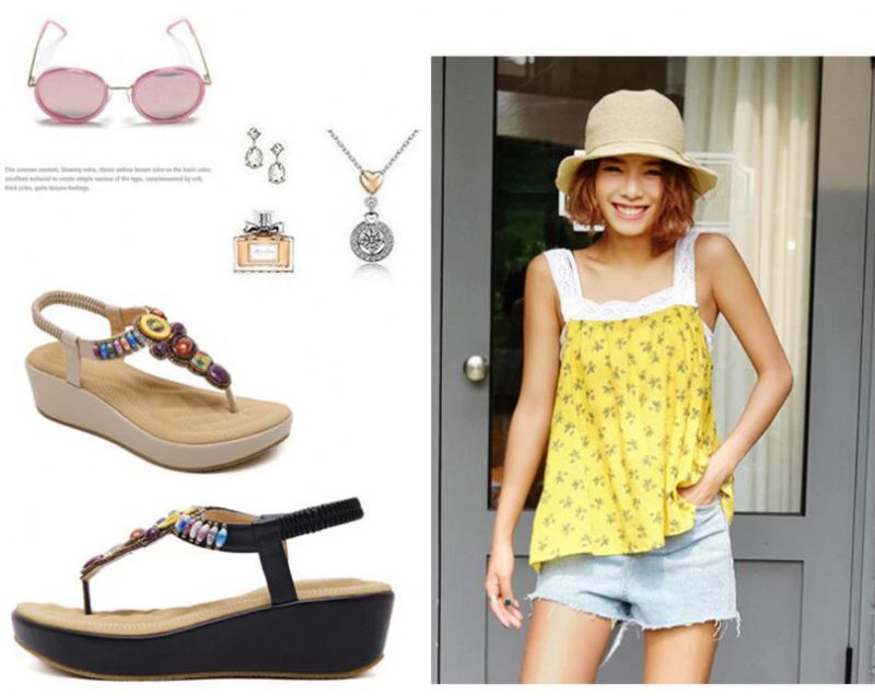Remigia Dames Sandaal - Beige