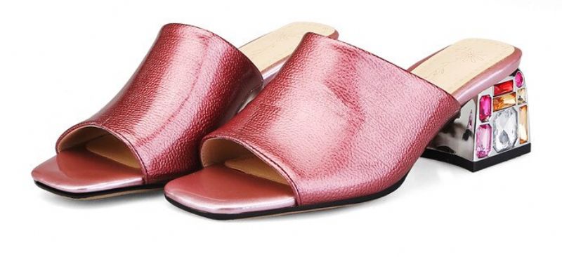 Renata Dames Casual Leren Sandaal - Zwart