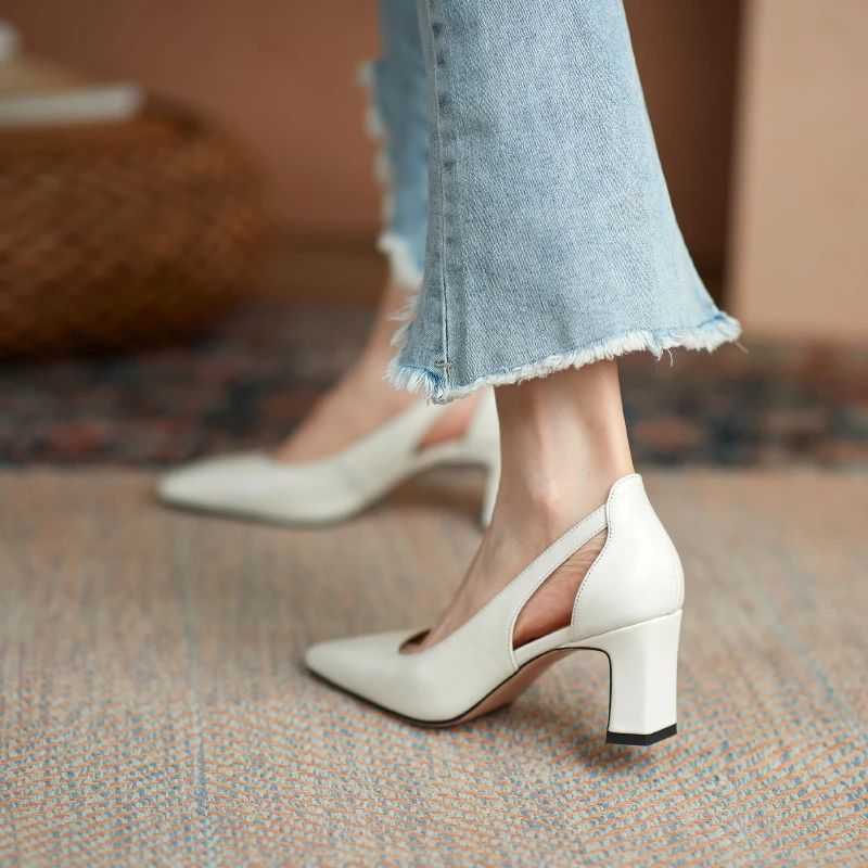 Renata Dames Hakken - Beige