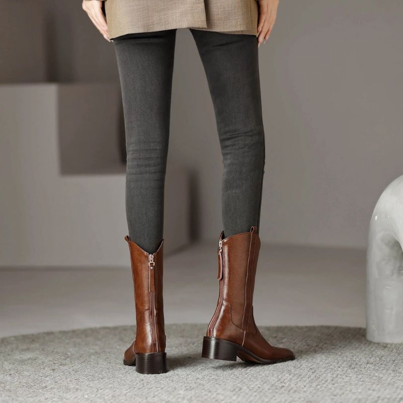 Renny Dames Mid Calf Laarzen - Zwart