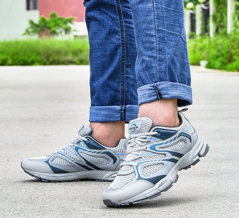 Renzo Heren Hardloopschoenen - Zilver