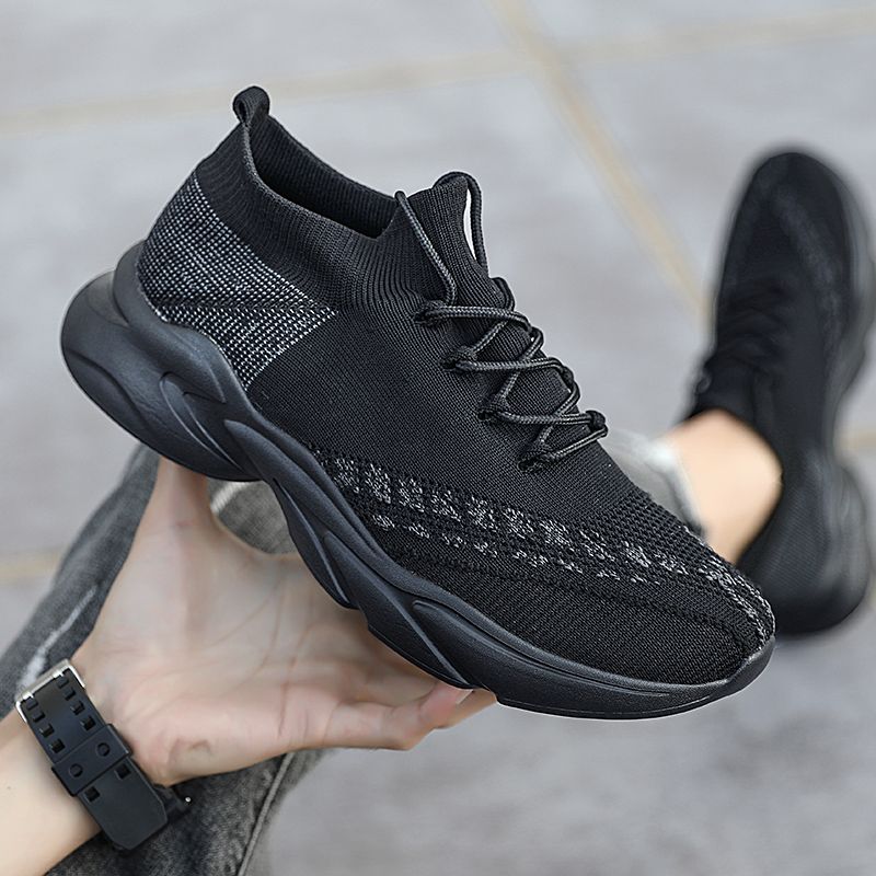 Revel Heren Antislip Zwarte Sneaker - Zwart