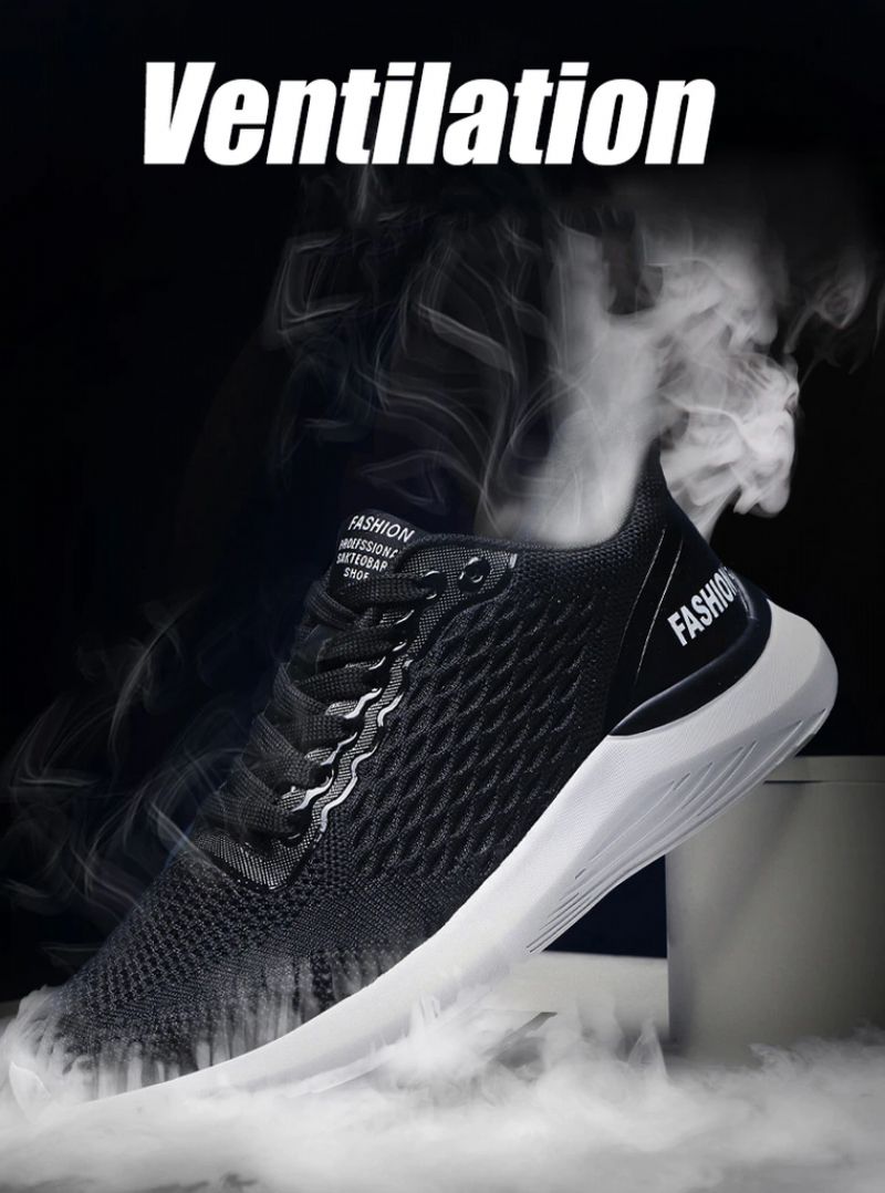 Ribas Heren Mode Sneakers - Zwart