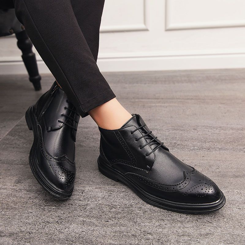 Ribes Heren Chukka Boots - Koffie