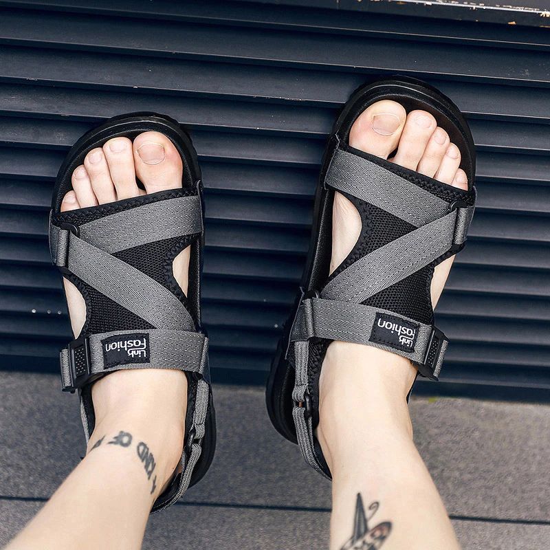 Richard Heren Casual Sandaal - Grijs