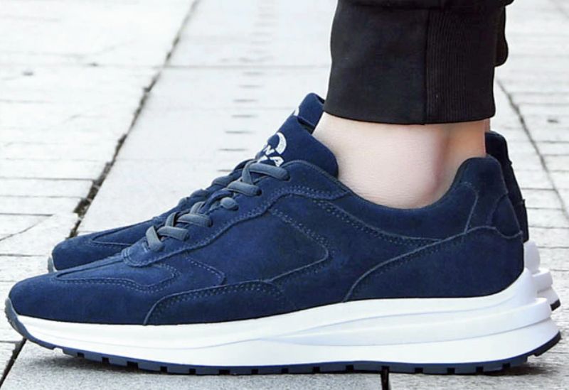 Rick Heren Suède Hardloopschoenen - Blauw
