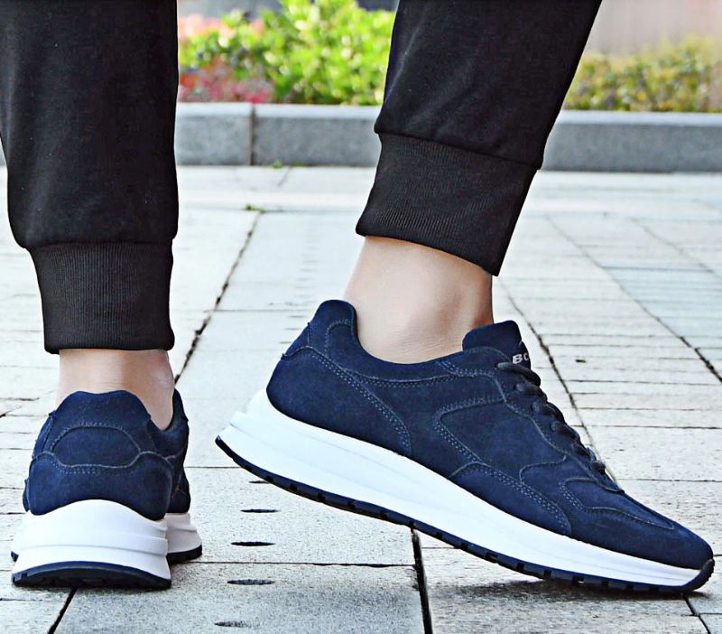 Rick Heren Suède Hardloopschoenen - Blauw