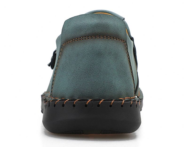 Rico Heren Loafers Casual Schoenen - Groen
