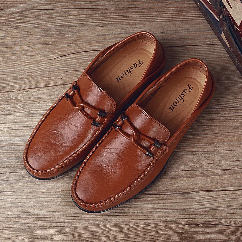 Rigo Heren Loafer Dress Schoenen - Zwart