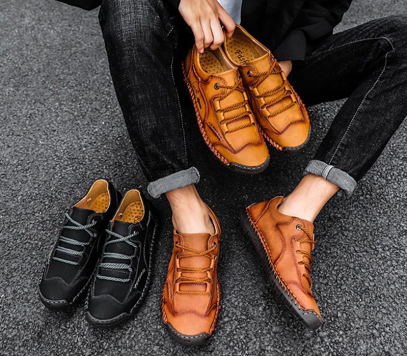 Rildo Heren Loafers Schoenen - Bruin