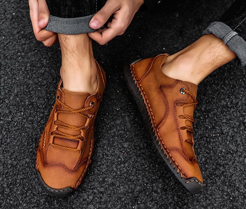 Rildo Heren Loafers Schoenen - Bruin
