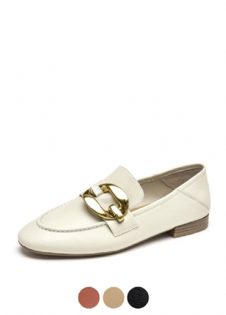 Rinaldi Dames Platte Leren Loafer Schoenen