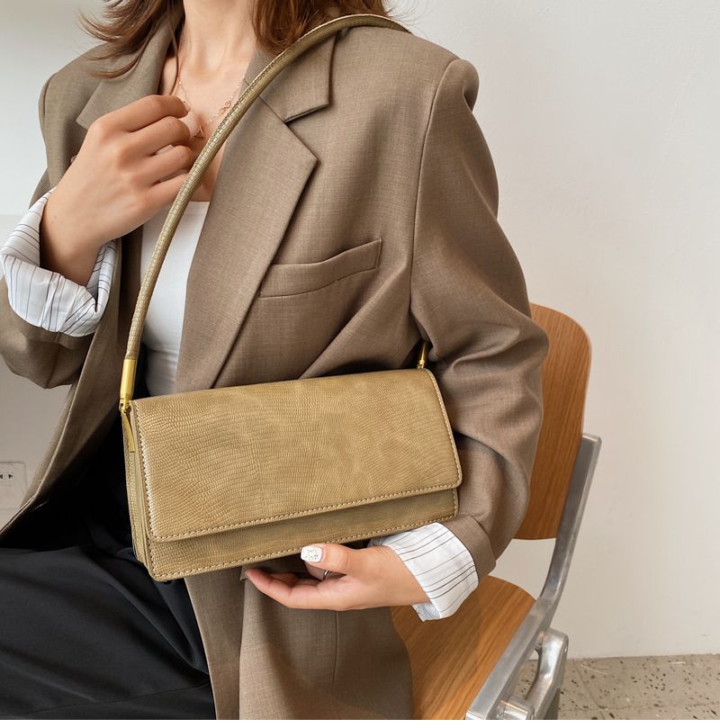 Rinchi Dames Kleine Kunstleren Schouder Handtas - Zwart