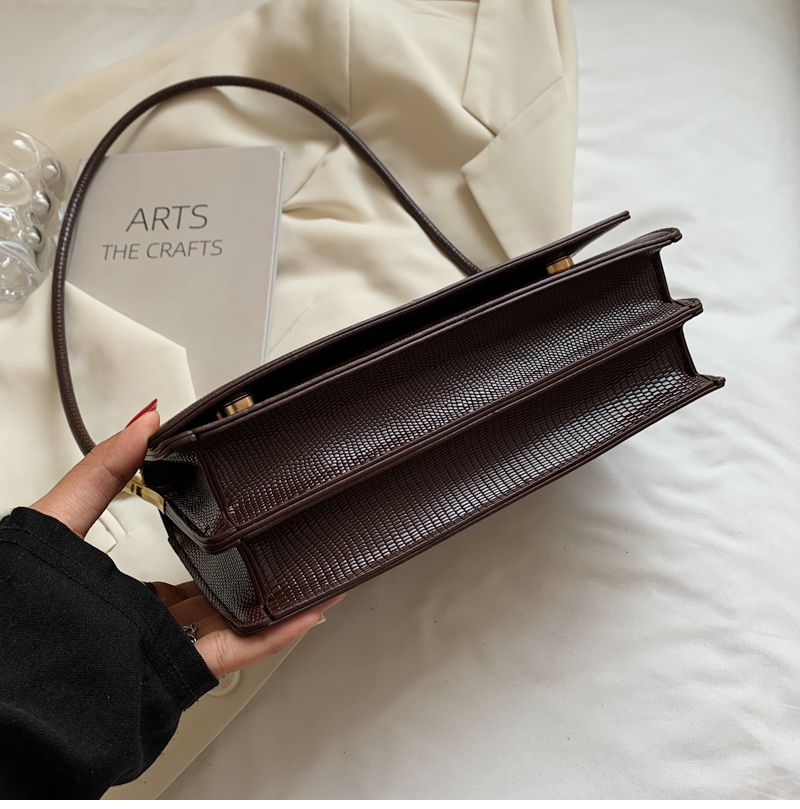 Rinchi Dames Kleine Kunstleren Schouder Handtas - Zwart