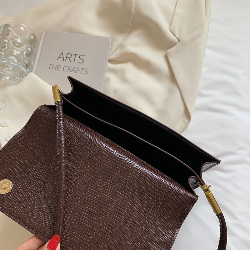 Rinchi Dames Kleine Kunstleren Schouder Handtas - Zwart