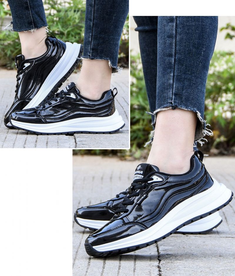 Rinchi Dames Sneaker - Zwart