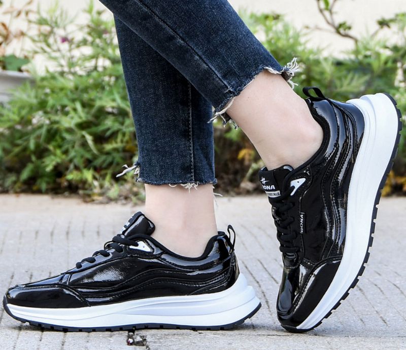 Rinchi Dames Sneaker - Zwart