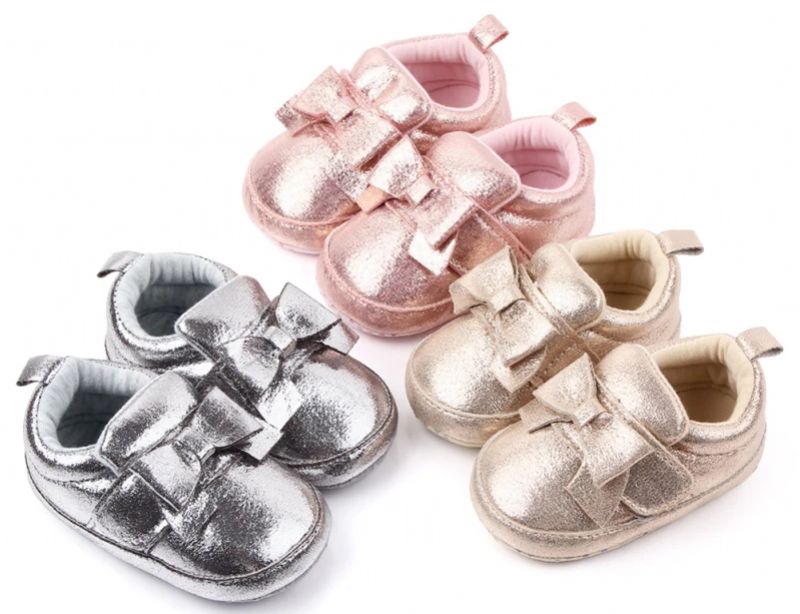 Riri Baby Meisjes Casual Sneakers - Zilver
