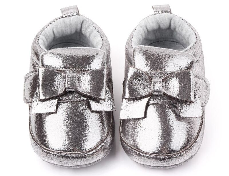 Riri Baby Meisjes Casual Sneakers - Zilver