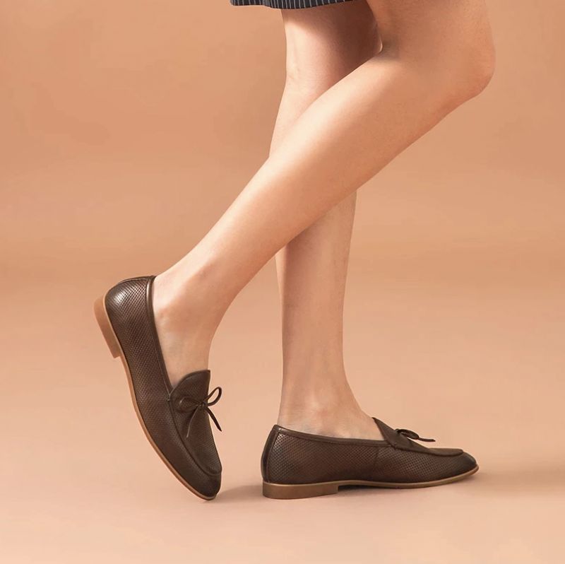 Rita Loafers - Koffie