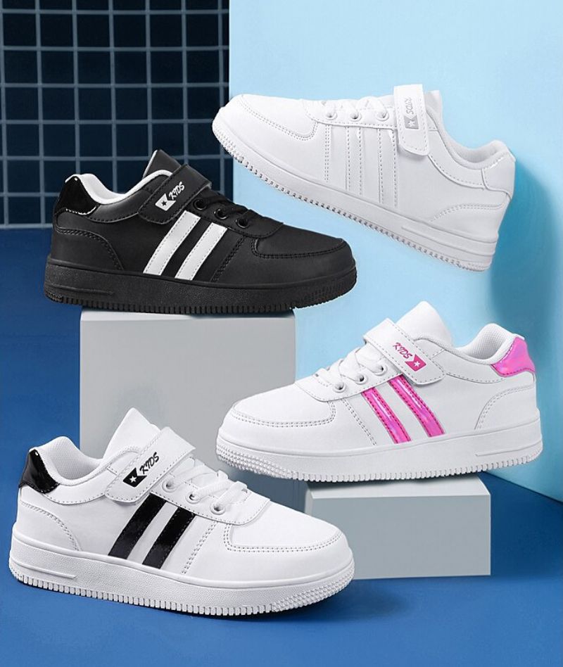 River Unisex Kindermode Sneaker - Zwart