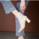 Beige Kort Pluche
