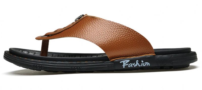Rivera Heren Casual Slippers - Koffie