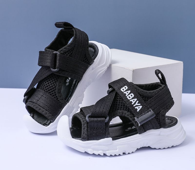 Rivero Unisex Kinderen Strand Sandaal - Zwart