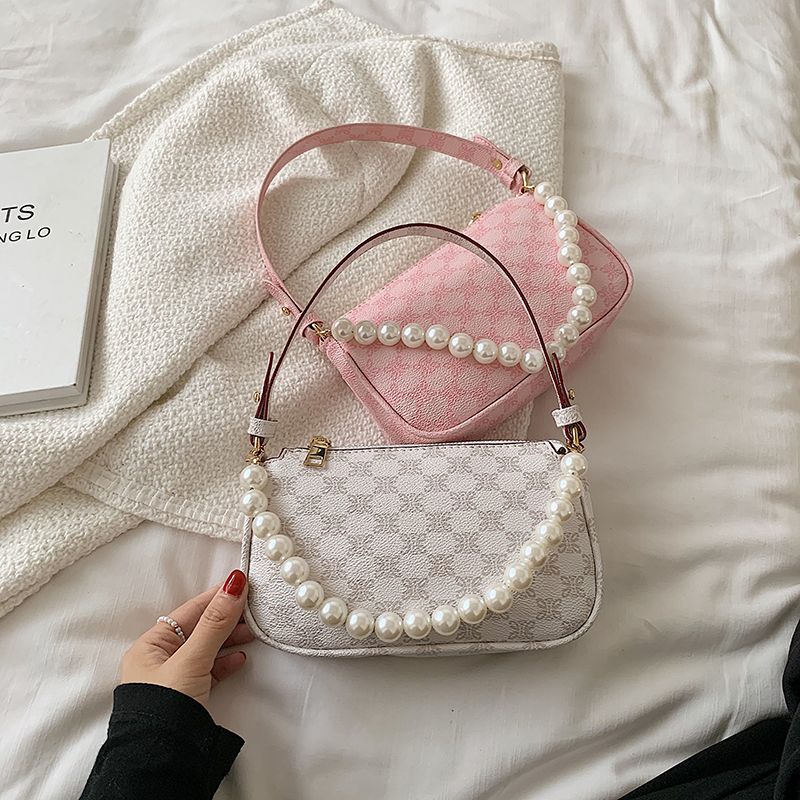 Riz Dames Leren Schouder Handtas - Koffie