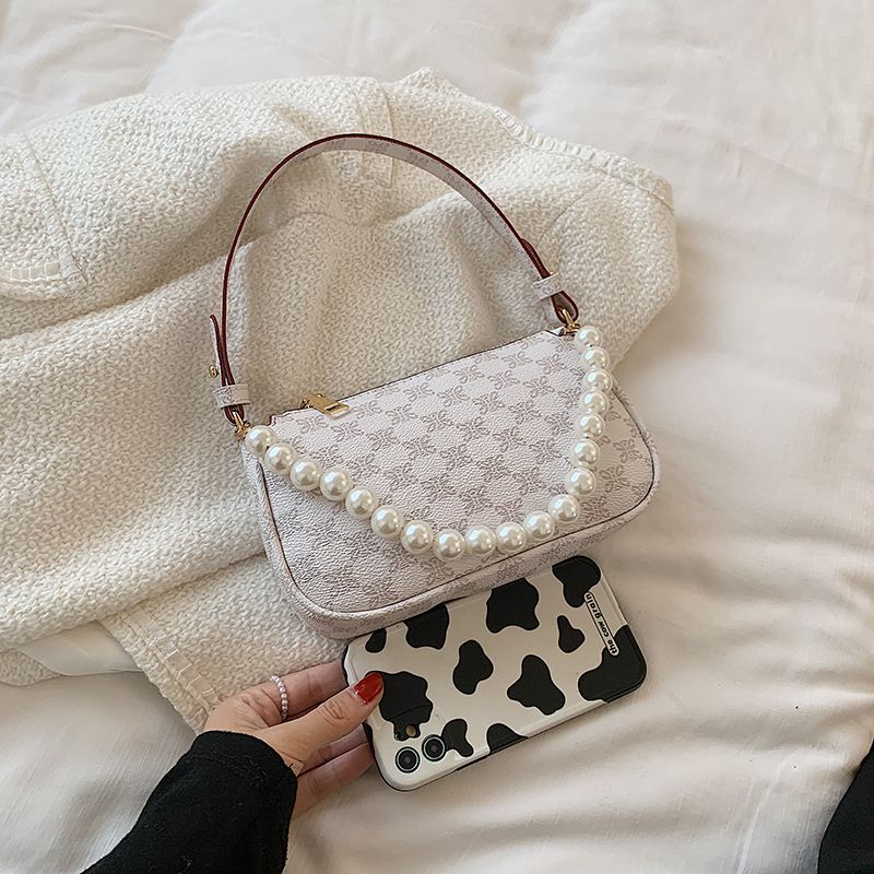 Riz Dames Leren Schouder Handtas - Koffie