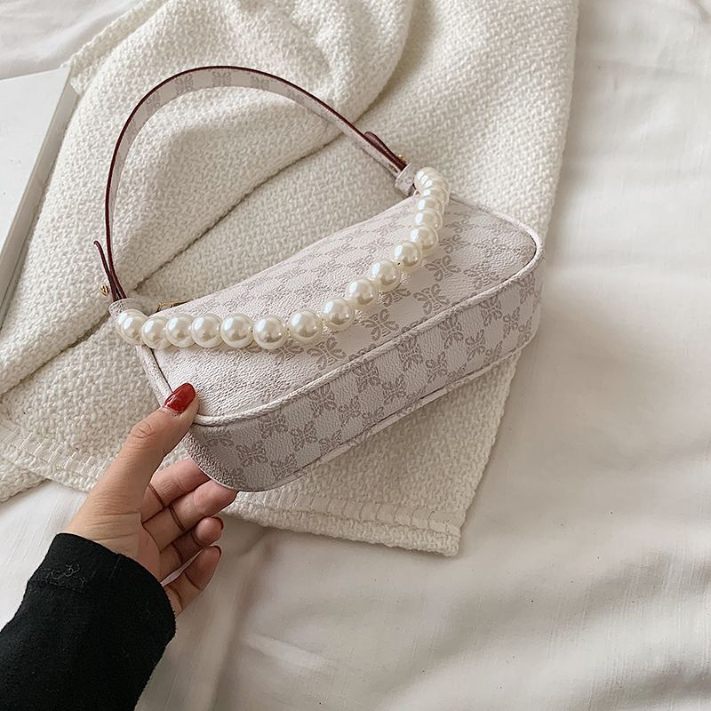 Riz Dames Leren Schouder Handtas - Koffie