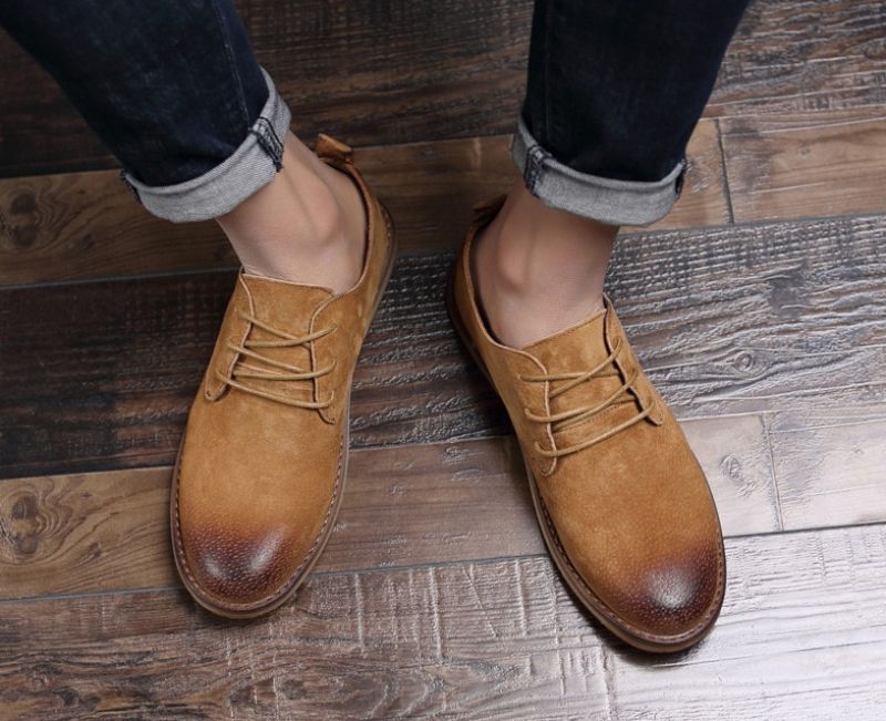 Roa Heren Loafer Casual Schoenen - Bruin