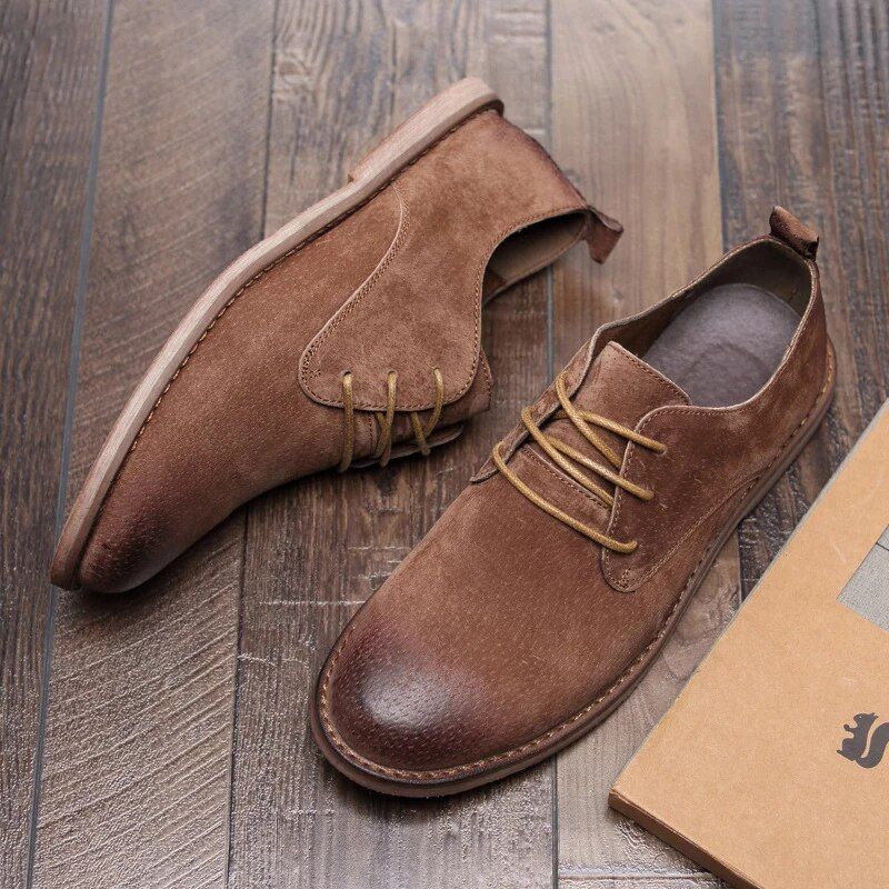 Roa Heren Loafer Casual Schoenen - Bruin