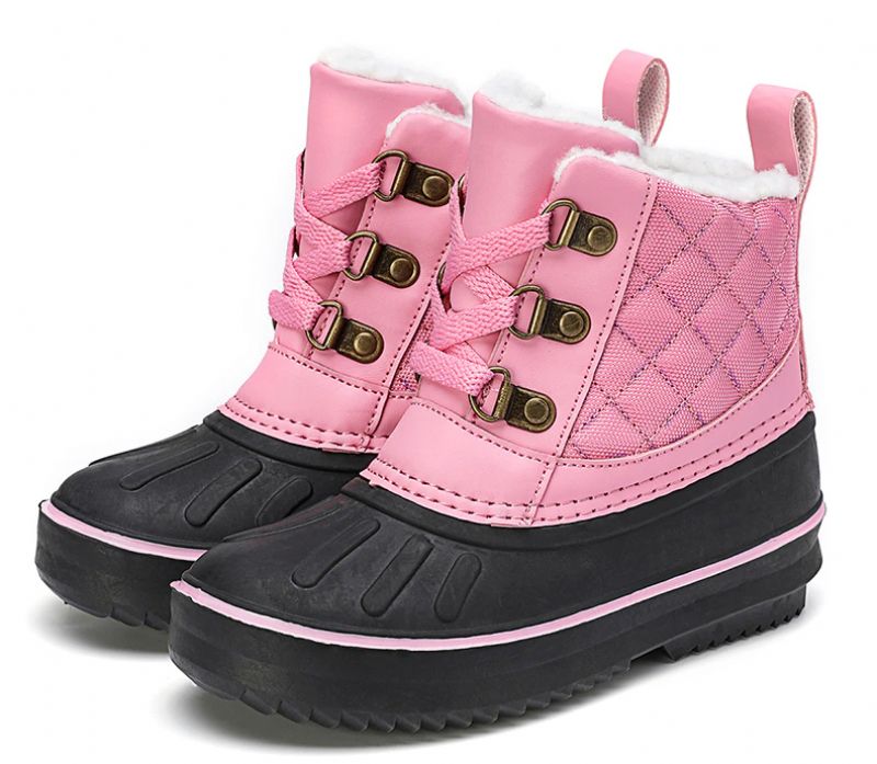 Robbles Meisjes Snowboot - Roze Bont