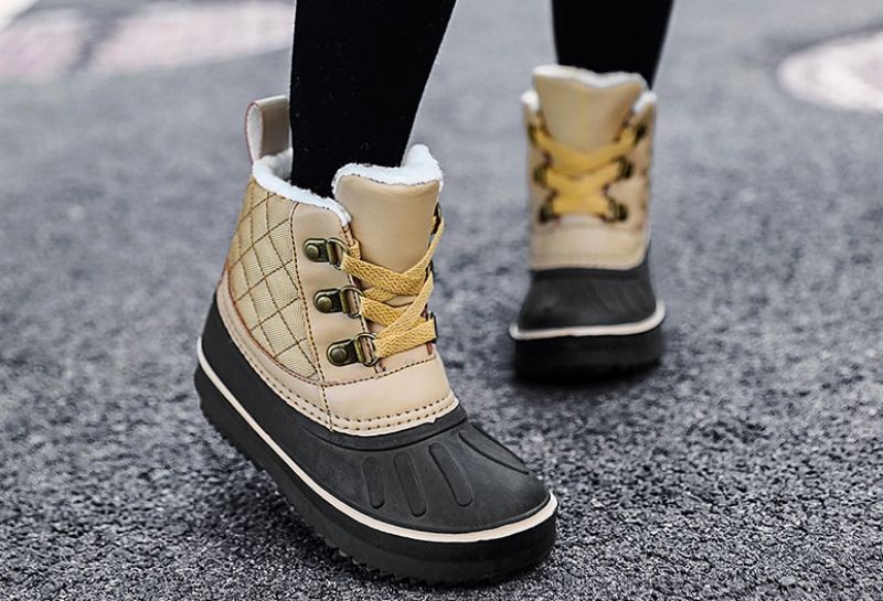 Robbles Meisjes Snowboot - Roze Bont