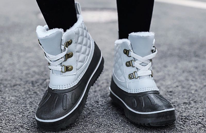 Robbles Meisjes Snowboot - Roze Bont