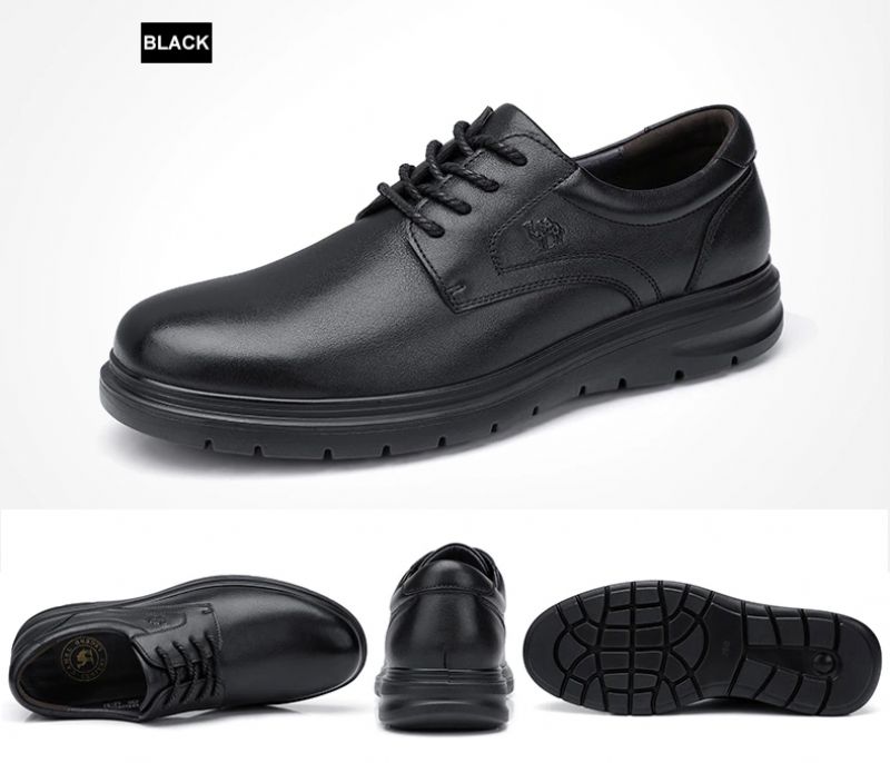Roberth Heren Loafer Schoenen - Zwart