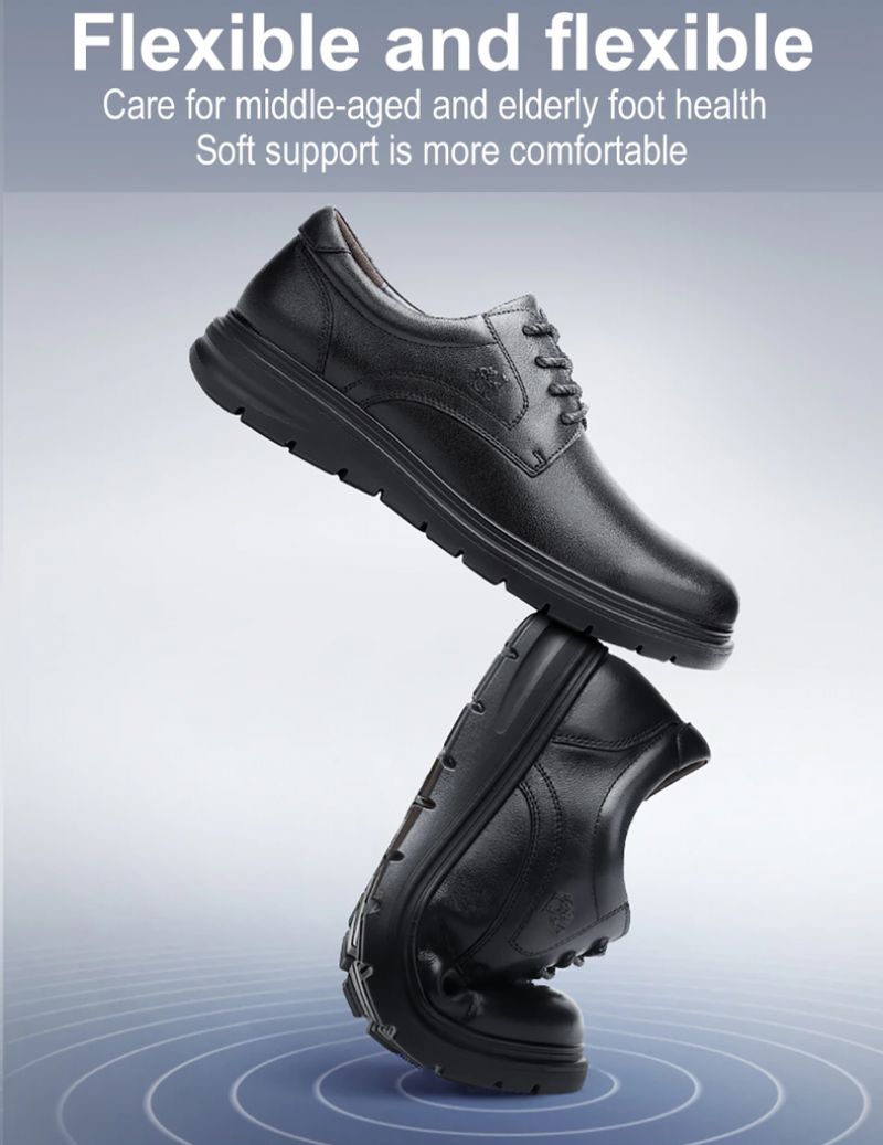 Roberth Heren Loafer Schoenen - Zwart
