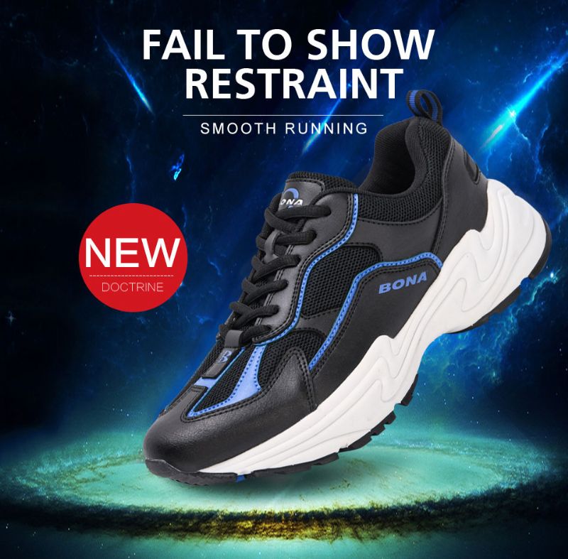 Roberty Herenmode Sneakers - Marineblauw