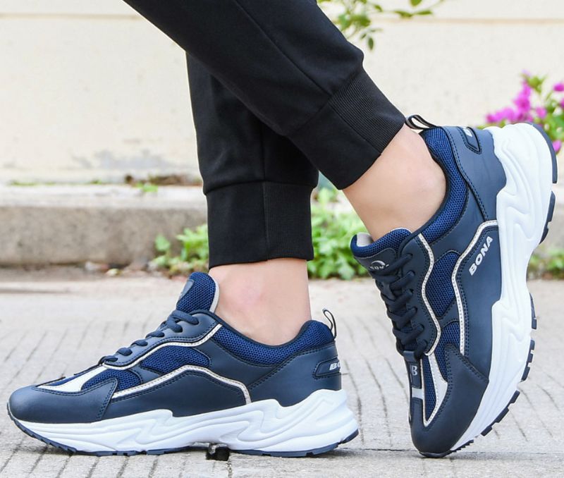 Roberty Herenmode Sneakers - Marineblauw