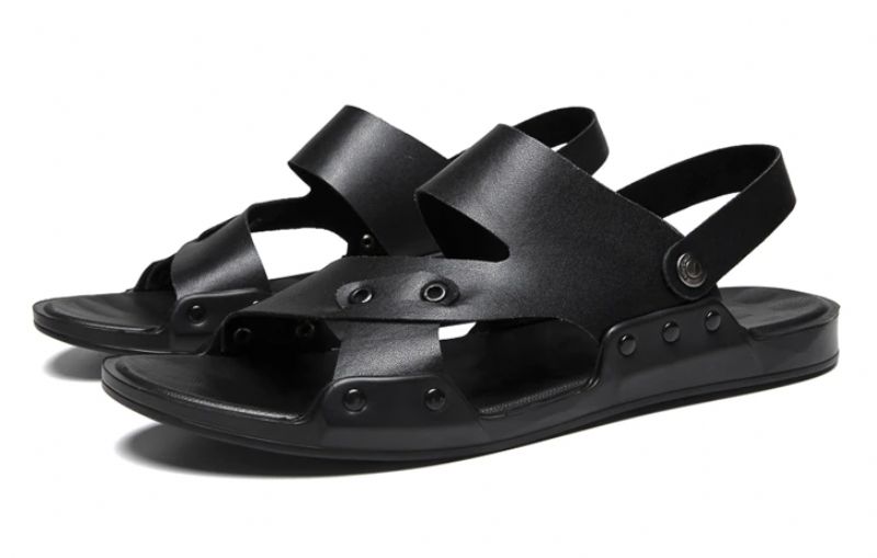 Robin Heren Lichtgewicht Sandalen - Zwart