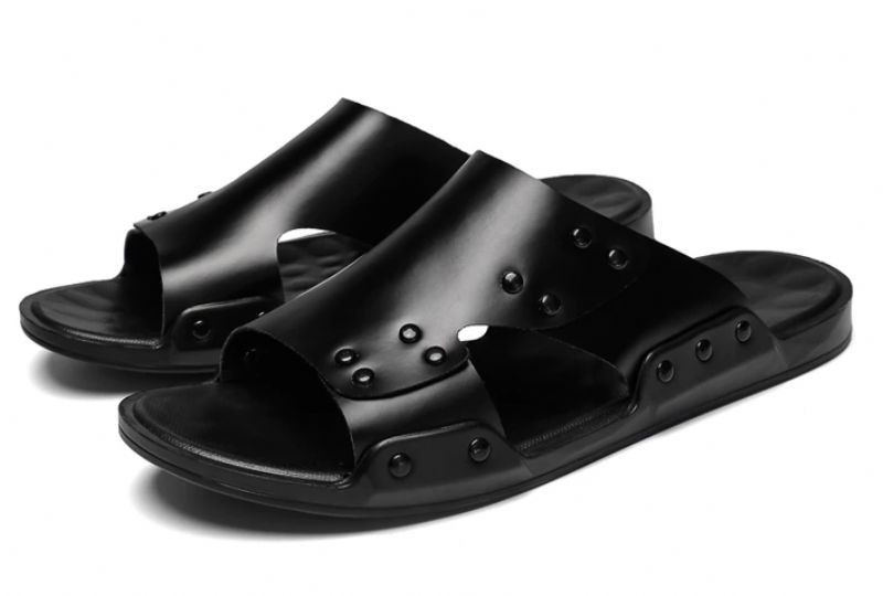 Robin Heren Lichtgewicht Sandalen - Zwart