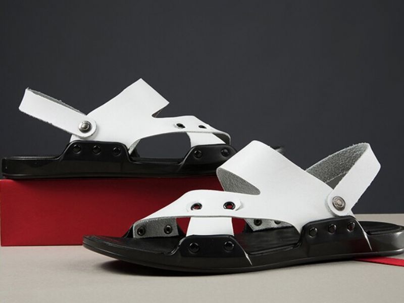 Robin Heren Lichtgewicht Sandalen - Zwart