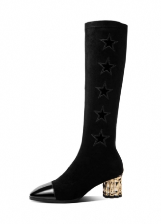 Rocha Dames Elegante Winter Kniehoge Laarzen